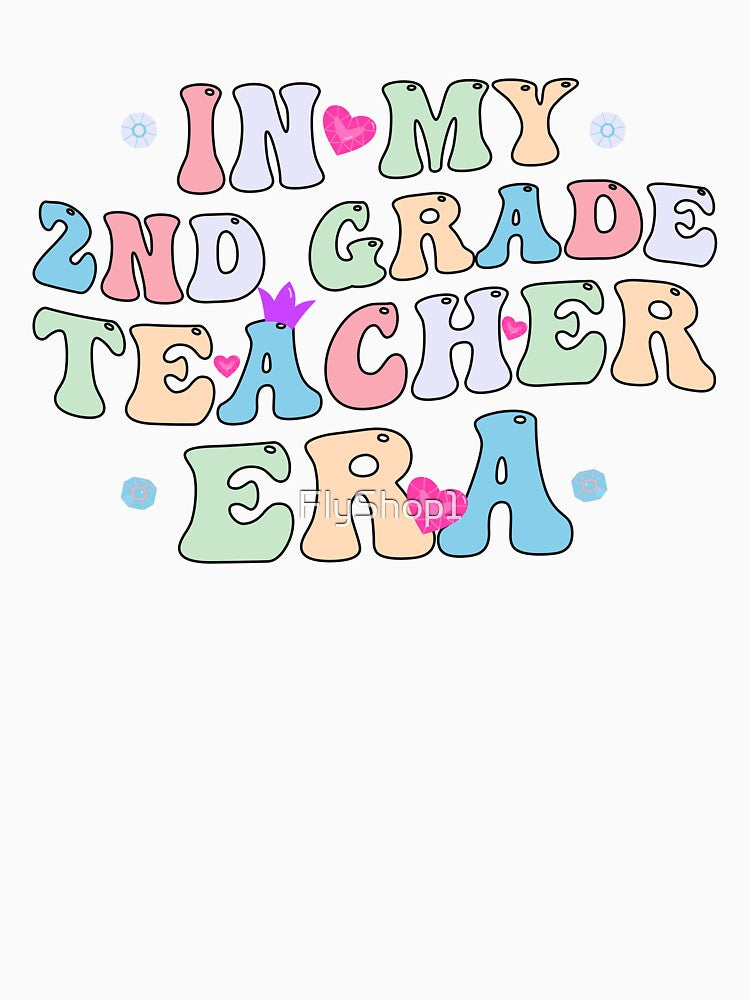 In My 2nd Grade Teacher Era Back To School Retro Teacher by FlyShop1