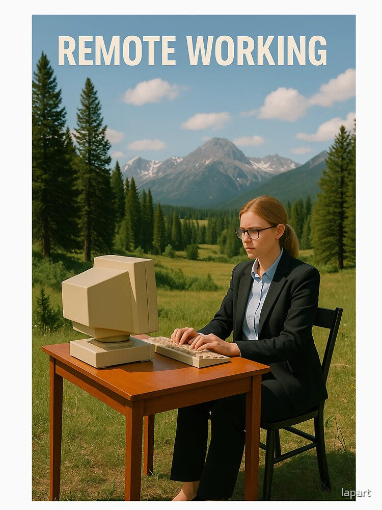 REMOTE WORKING #1 by lapart
