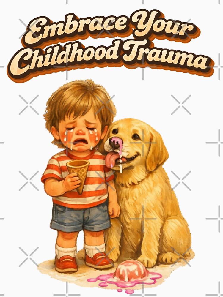 Dog Stole my icecream — Embrace Your Childhood Trauma by Dianefromamsterdam