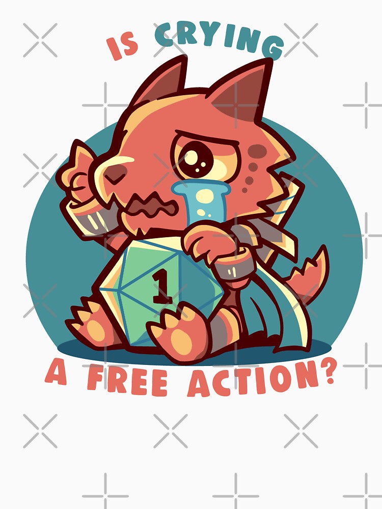 Crying is a Free Action by TechraNova