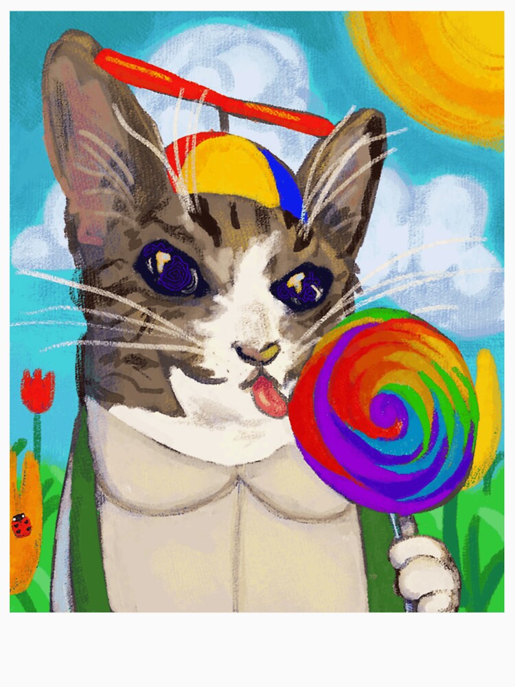 Cat Lollipop Propeller Hat by dashareilly