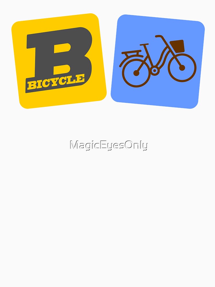 Letter B - Bicycle (ABC) by MagicEyesOnly