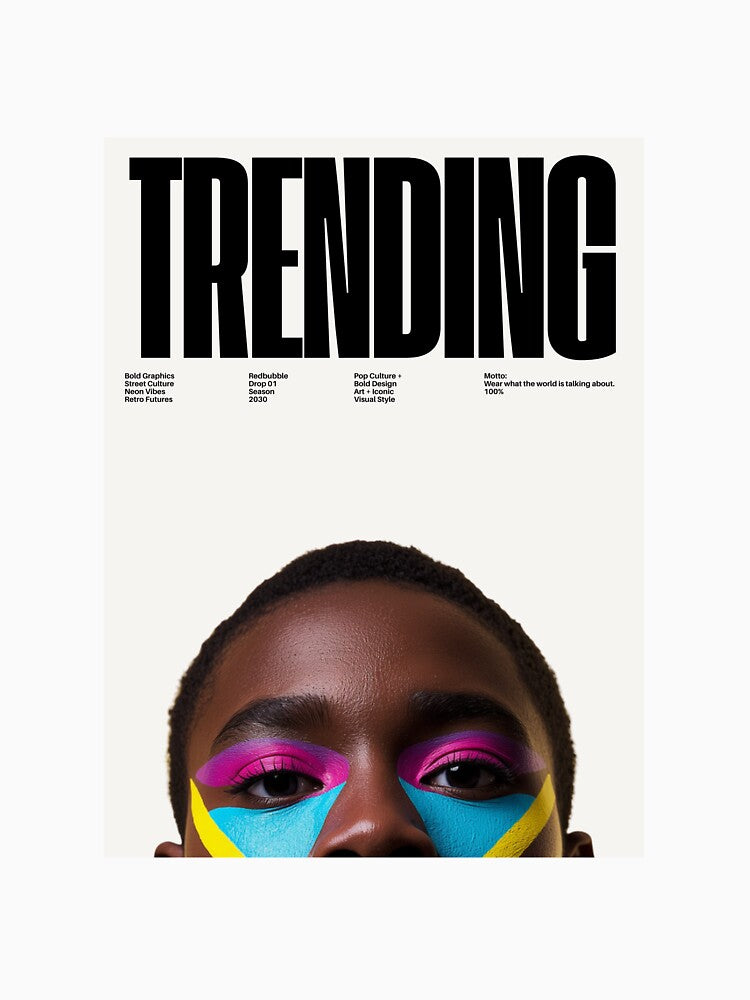 TRENDING Bold Fashion | Bold Pop Art Fashion Design | Fashion Lovers & Pop Art Fans | Pop Art Art Design by N0irNest