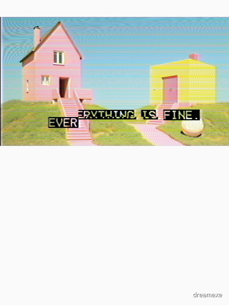 EVERYTHING IS FINE | Liminal Space | VHS | Glitch Art by dreamexe
