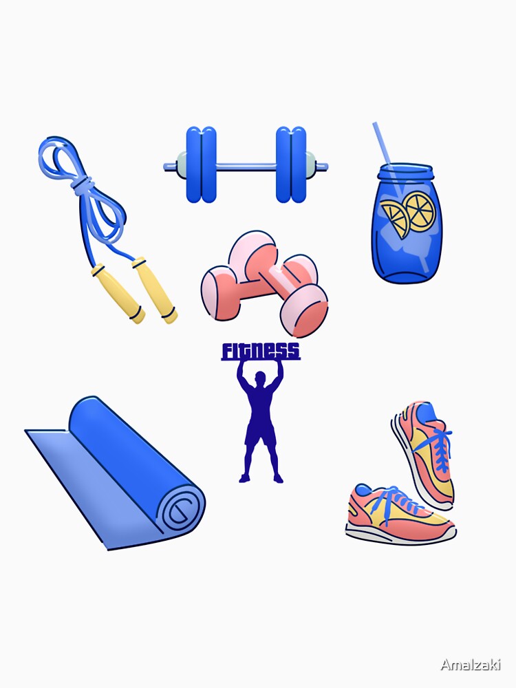 fitness equipment pack by Amalzaki
