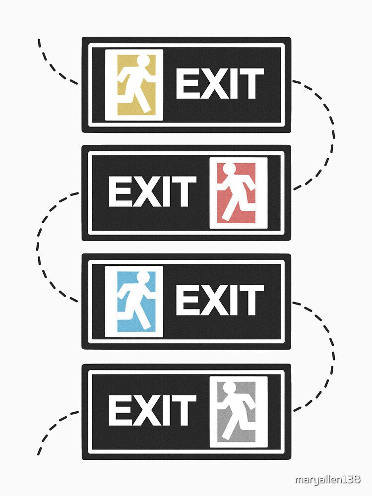 Exit (light) by maryallen138
