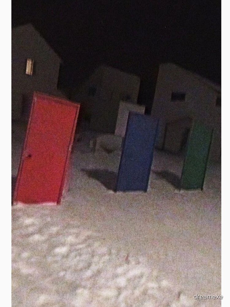 DOORS | Liminal Space | VHS | Creepy Aesthetic Art by dreamexe