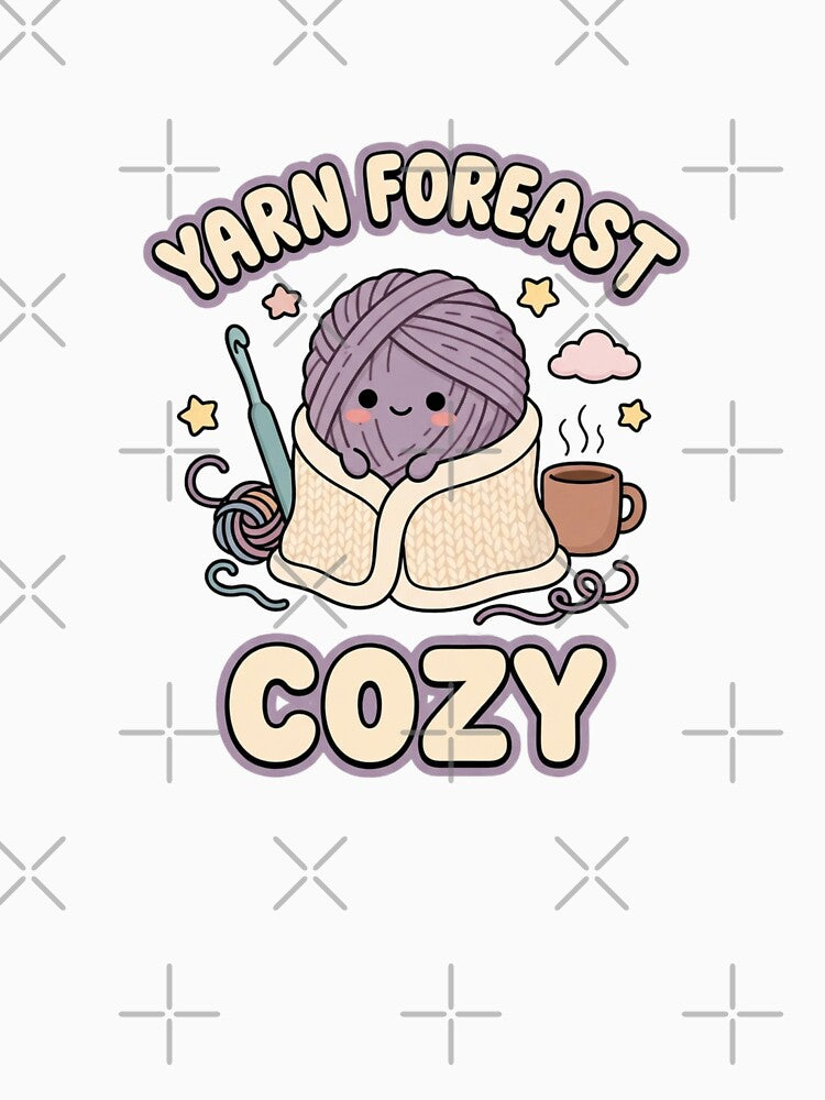 Yarn Forecast Cozy Cute Crochet Design by GoofyShopp