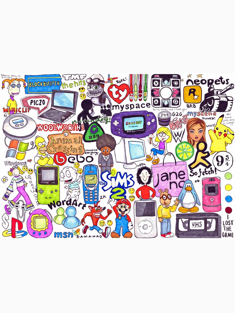 Early 2000s memories by becksbeckart