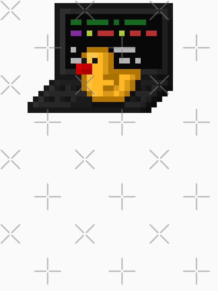Rubber Duck Debugging – Pixel Art for Programmers & Coders by Dugolivia
