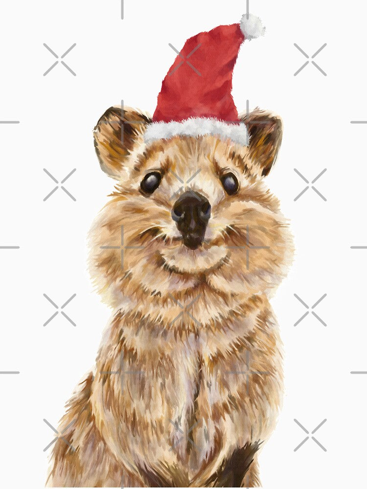 Santa Quokka, the happiest wildlife on Earth by mofdeer10