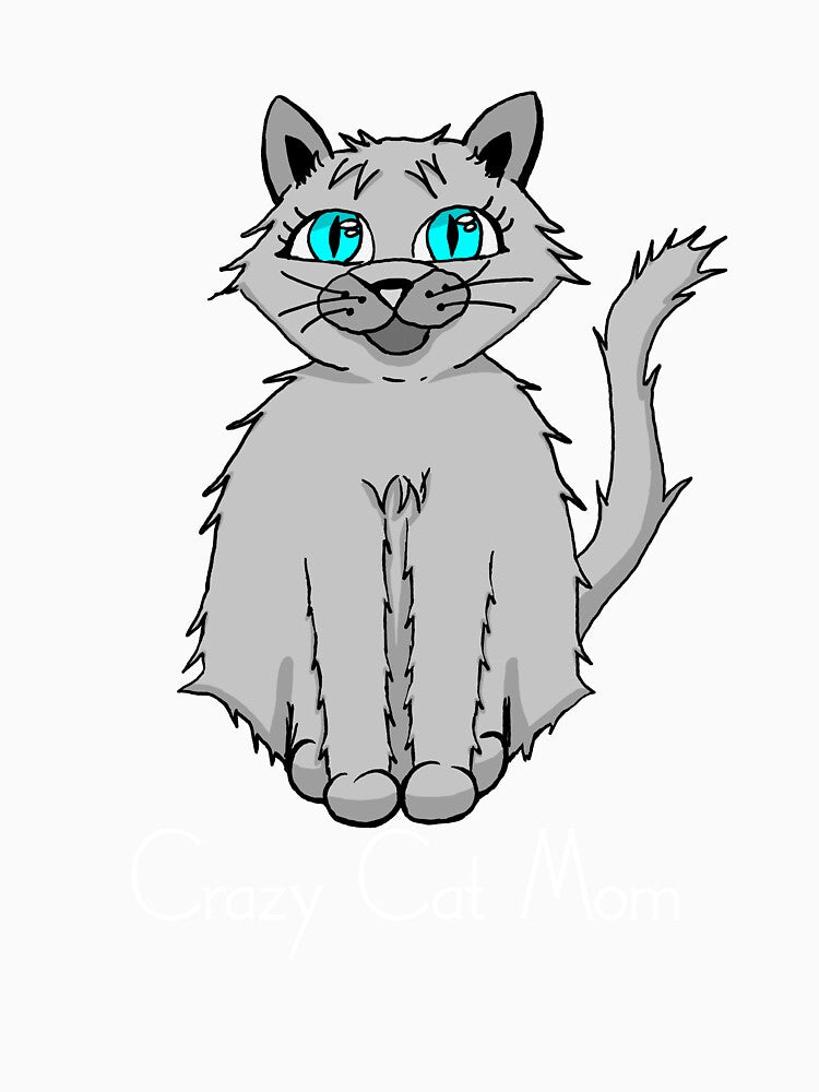 Cat Crazy Cats Mama Crazy Cat Mom by AOCreativeProd