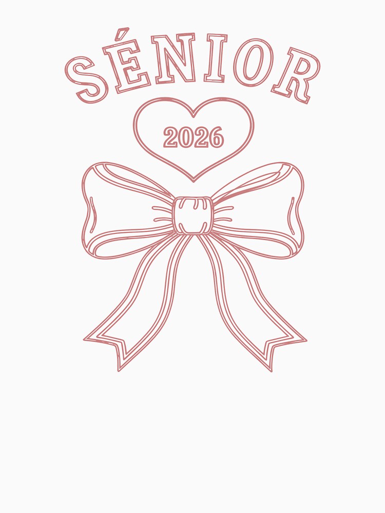 Senior 2026 with Bow by HighStoryShop