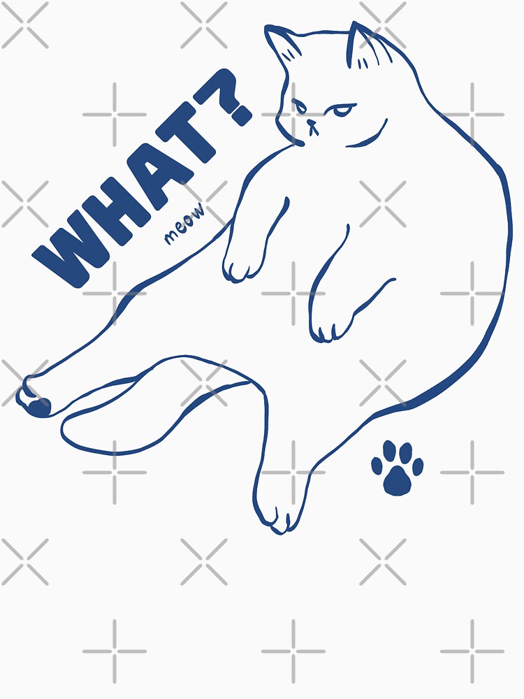 A Judgy Fat Cat | Grumpy Fat Cat by CricketDoodles