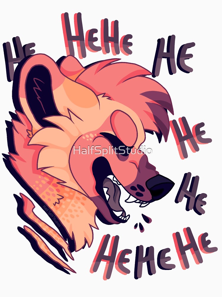 HeHe Hyena by HalfSplitStudio