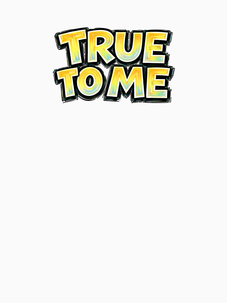 True To Me – hand drawn childlike typography by Mac Sketches