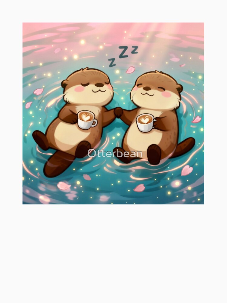 Holding Hands Otter by otterbean