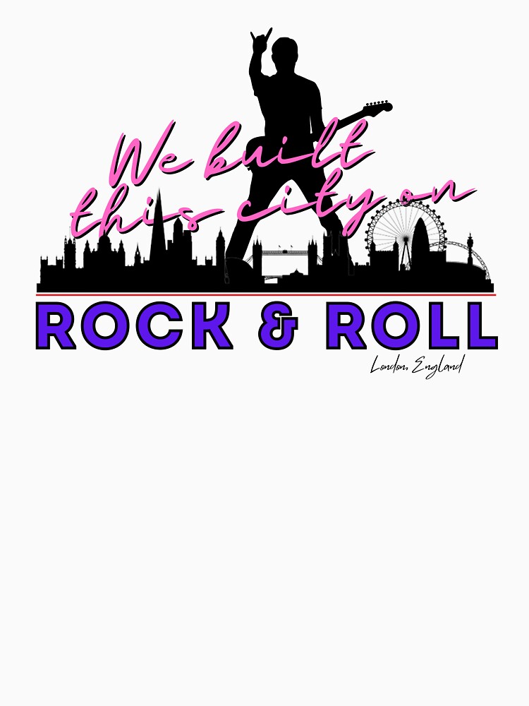 We Built this City - London, Purple by Mean-Musician