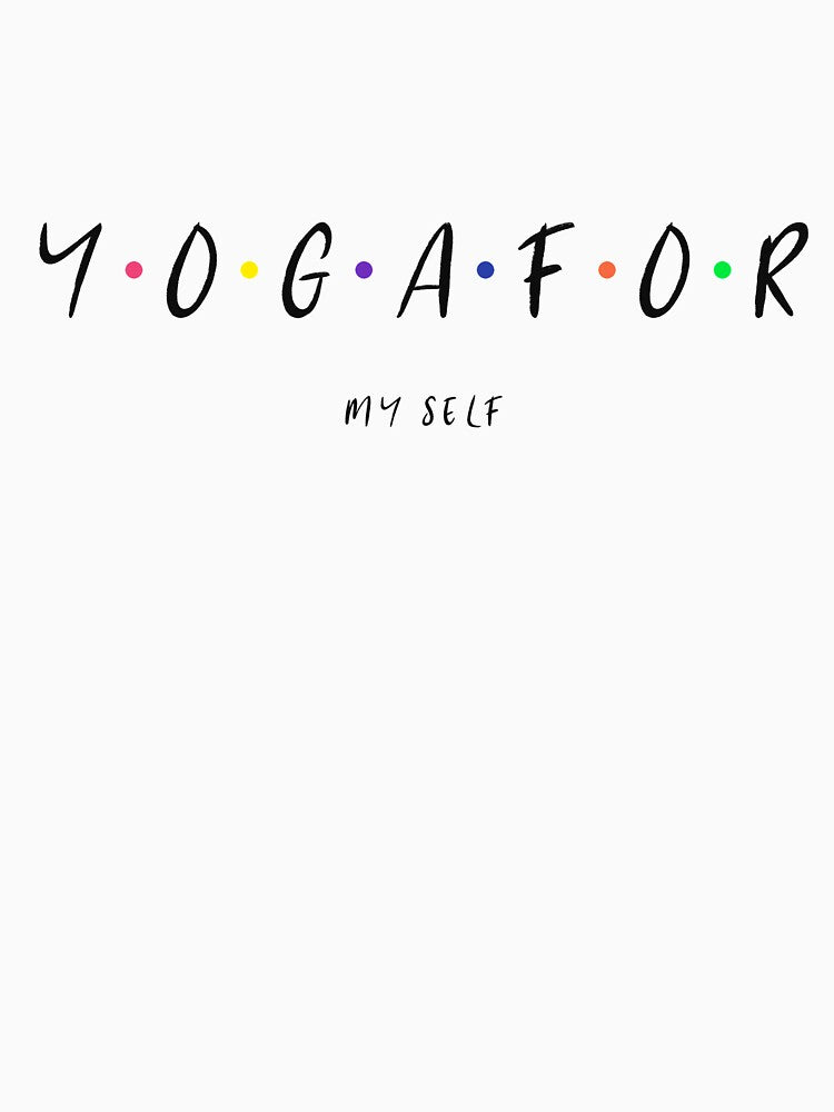 YOGA FOR MY SELF Classic T-Shirt for yoga poses by HalasDesign
