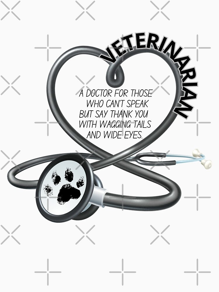 Veterinarian: black by Rooted Creations
