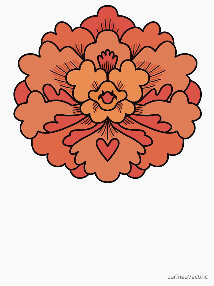Peony peach by carineavecunc