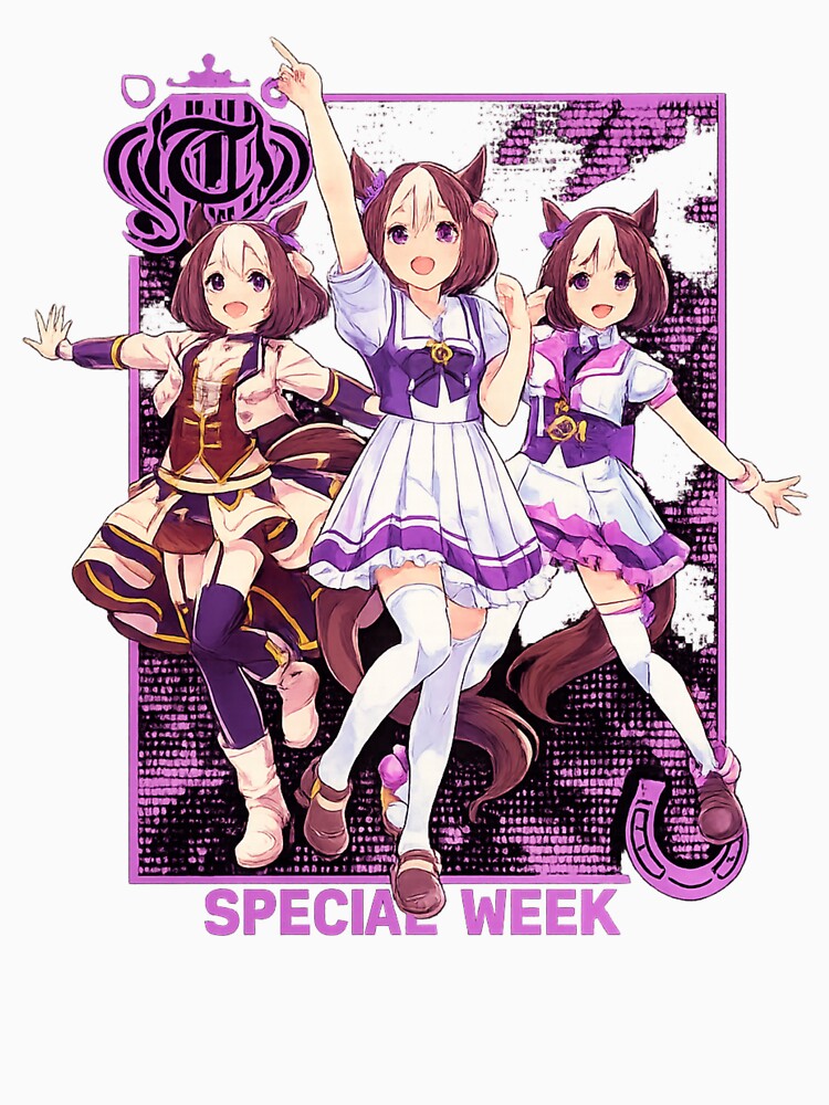 Anime Horse Girl Shirt – Kawaii Racing Style Fan Art by UrbanPrintVibes