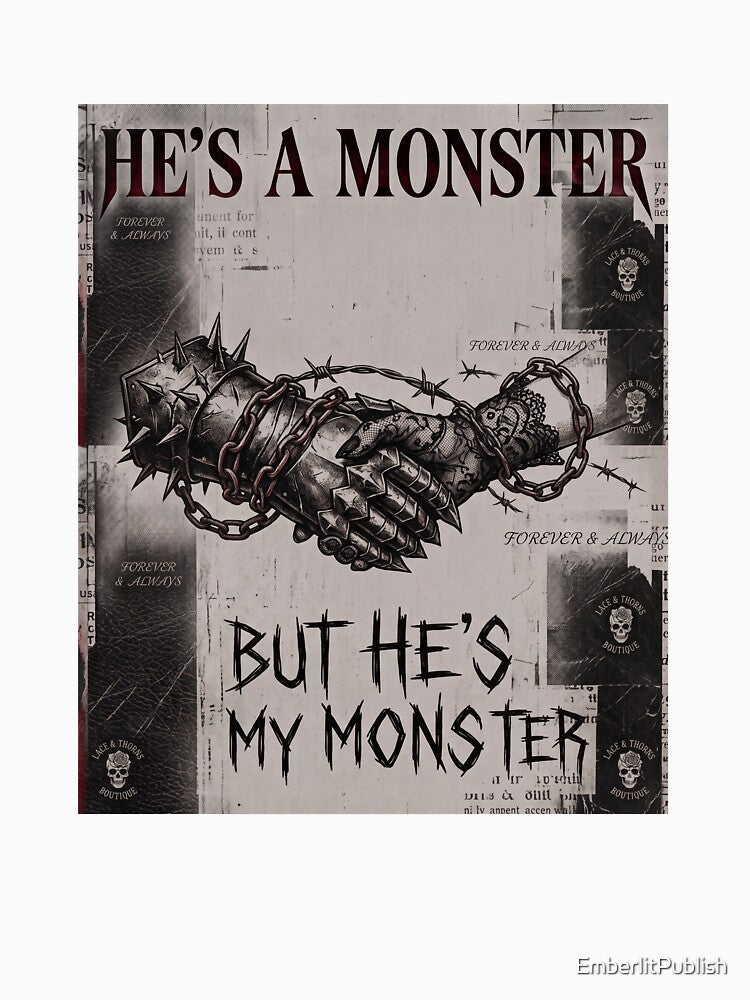He's My Monster Dark Fantasy Romance by EmberlitPublish