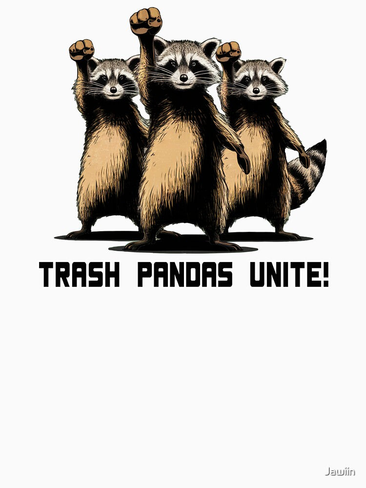 Trash Pandas Unite! by Jawiin