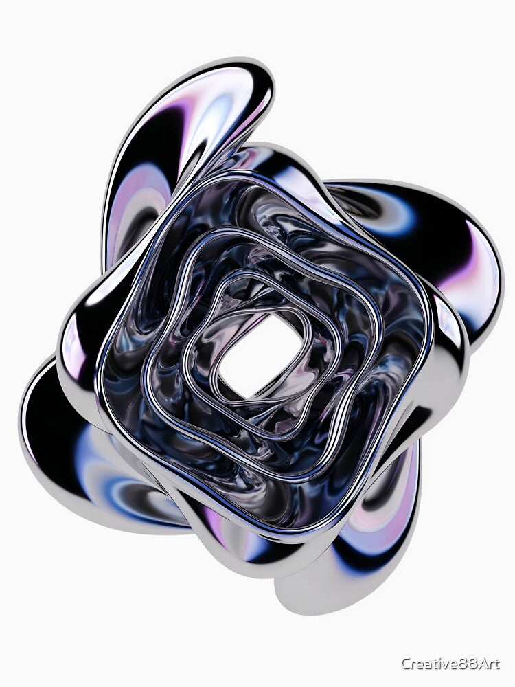 A futuristic abstract design on transparent background by Creative88Art