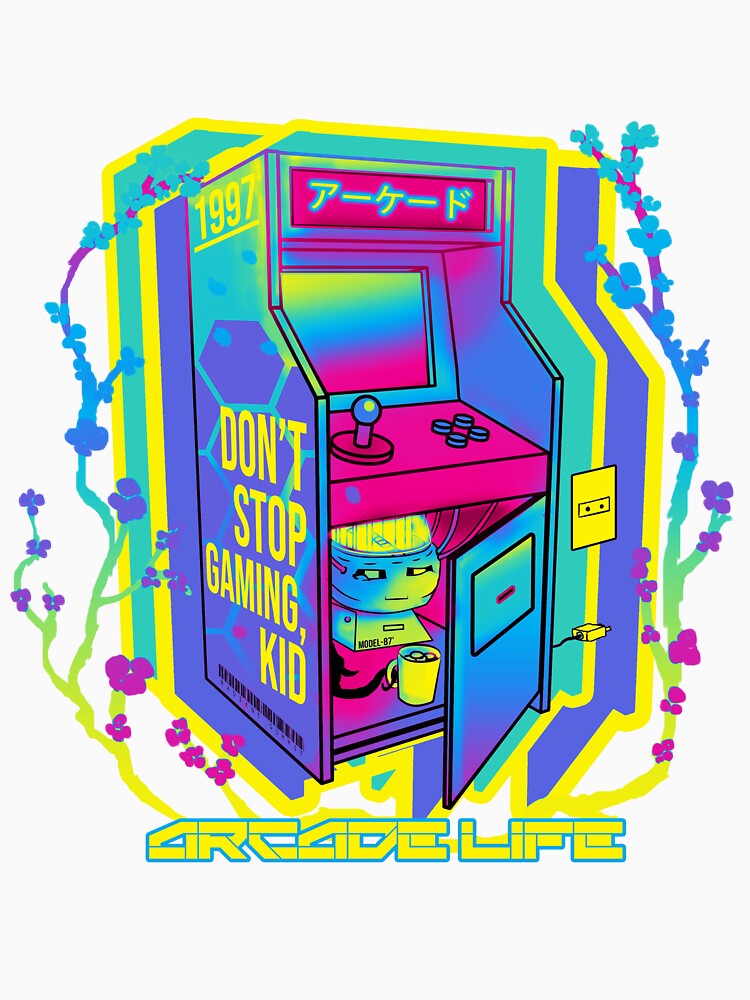 Arcade Life (CMYK Variant) by radiantsummit