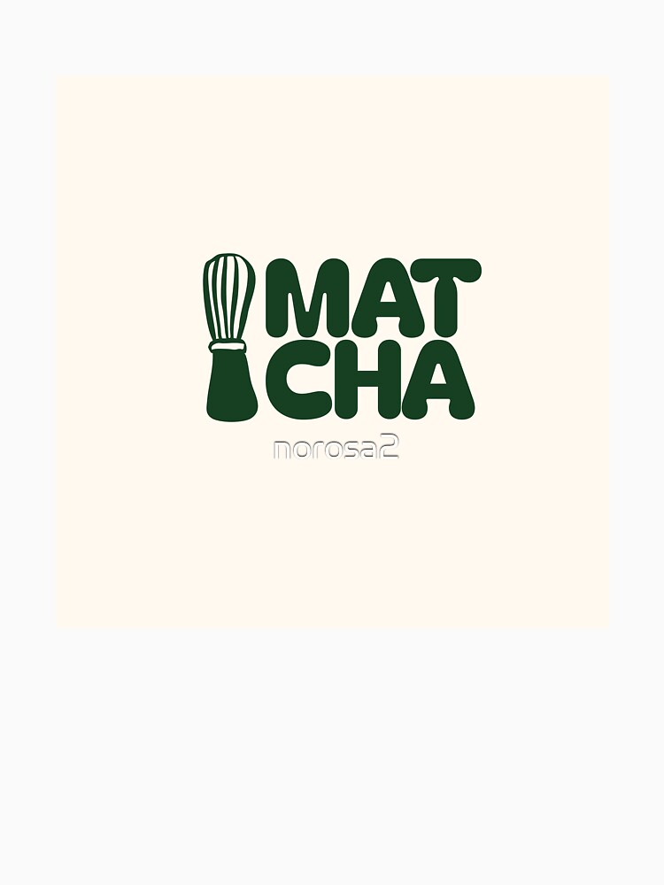 Aesthetic Matcha logo | Beige and green by norosa2