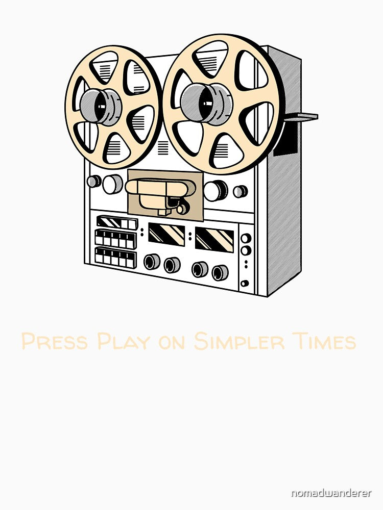 90's Nostalgic: Press Play on Simpler Times by nomadwanderer