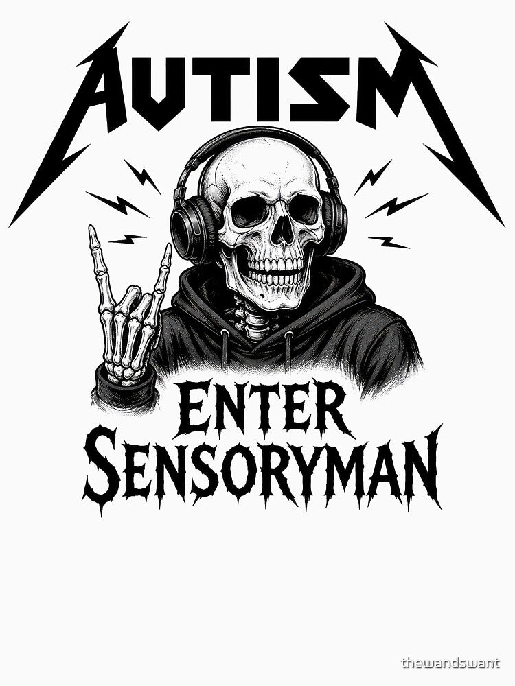 Autism Metallica Funny by thewandswant