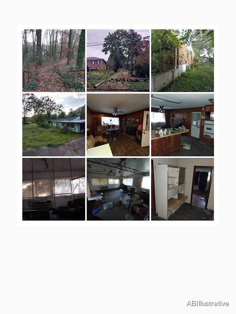 Collage: Liminal Backyard by ABIllustrative