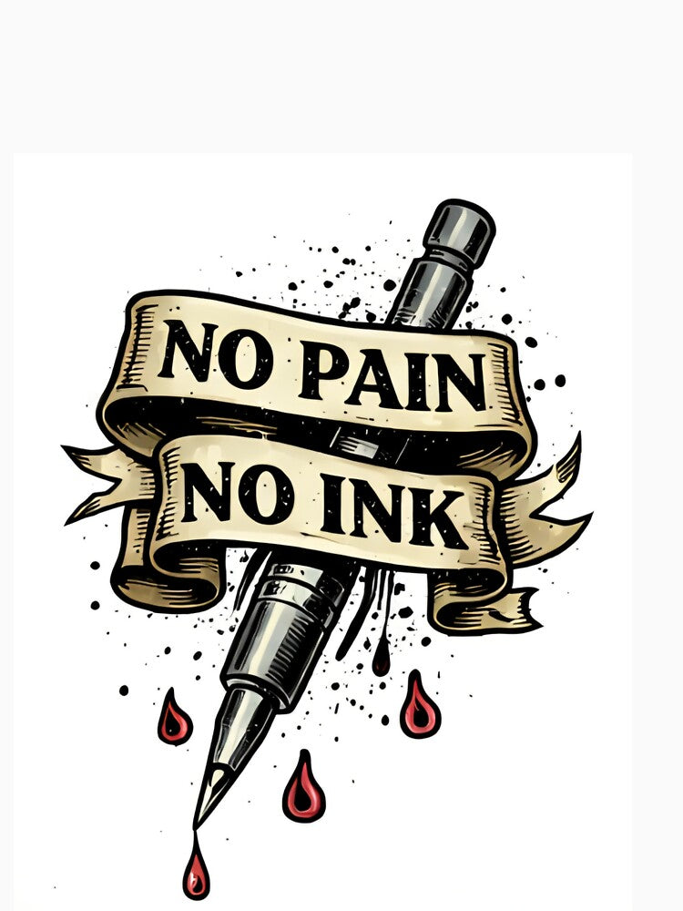 No Pain No Ink by MyseryInk Shop
