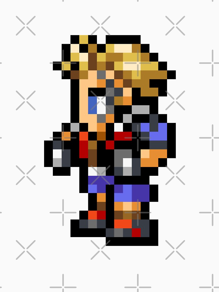 Final Fantasy VIII - Zell Sprite by SpriteZone