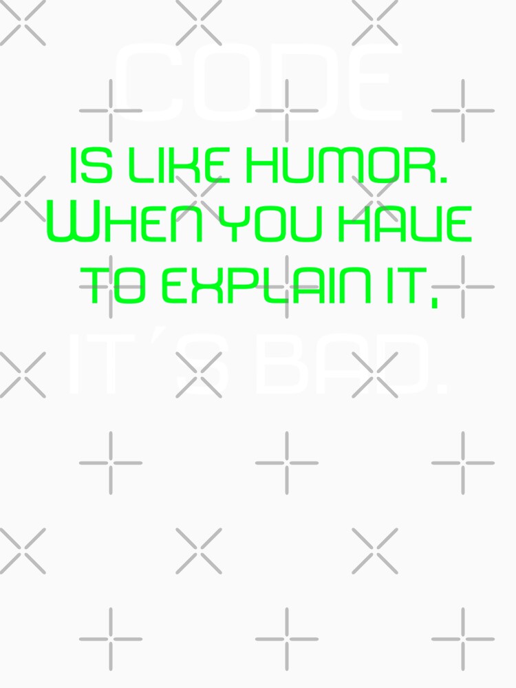 Funny Works Code Is Like Humor Best For Programmer Developer It Engineer by CTankdesign