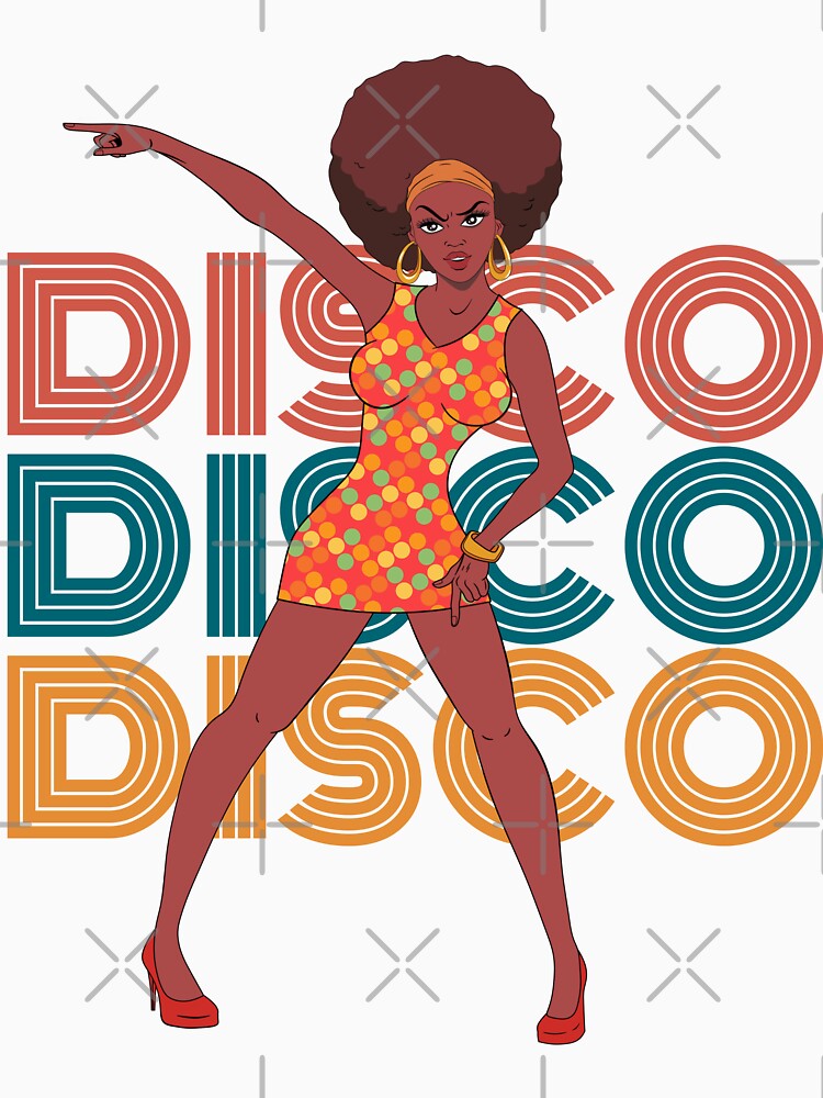 DANCING DISCO GIRL by ELALJUR