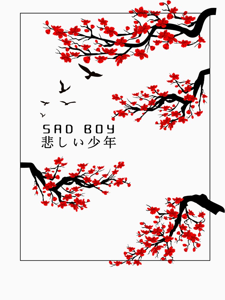 Sad Boy Japan Aesthetic Clothes Korean Streetwear Vaporwave by Hitagivapor