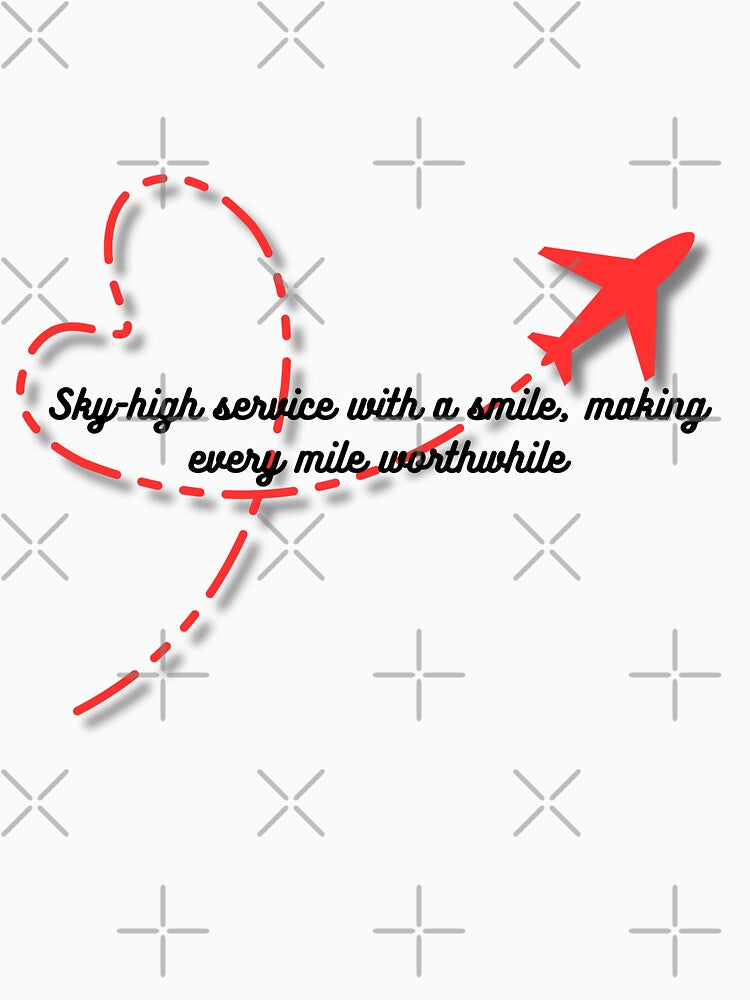 sky-high service with a smile by Gees512Tees