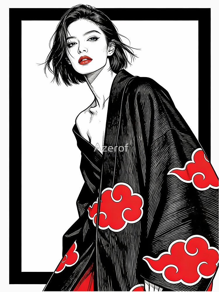 Akatsuki Aesthetic Streetwear Girl by Azerof