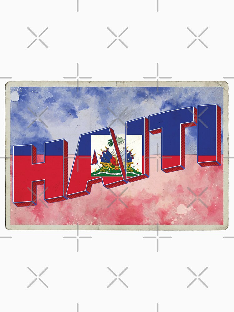 Haiti Vintage style retro souvenir by DeveloperProp0