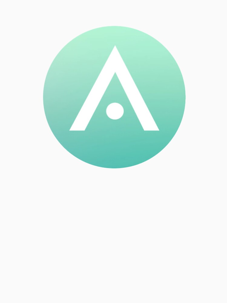 Mint Green Ombré Aveda Logo by Dalaura