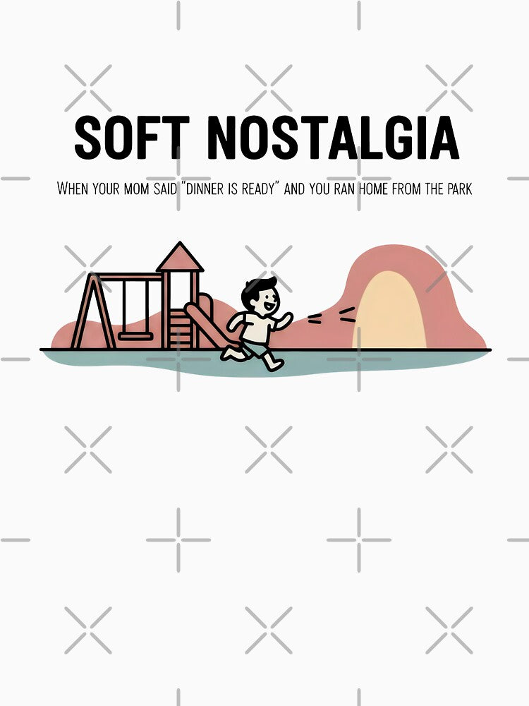 Soft Nostalgia Dinner Is Ready Childhood Playground Art by SplashTastic