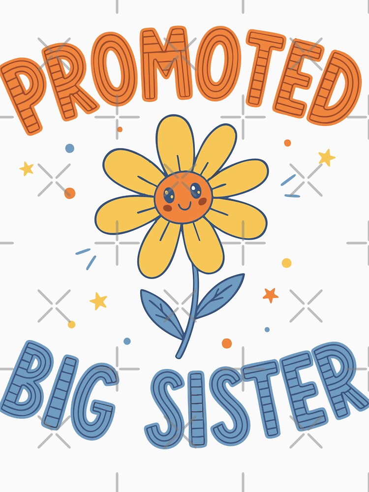 Gender Reveal Promoted Big Sister Baby Shower by LuminOrb