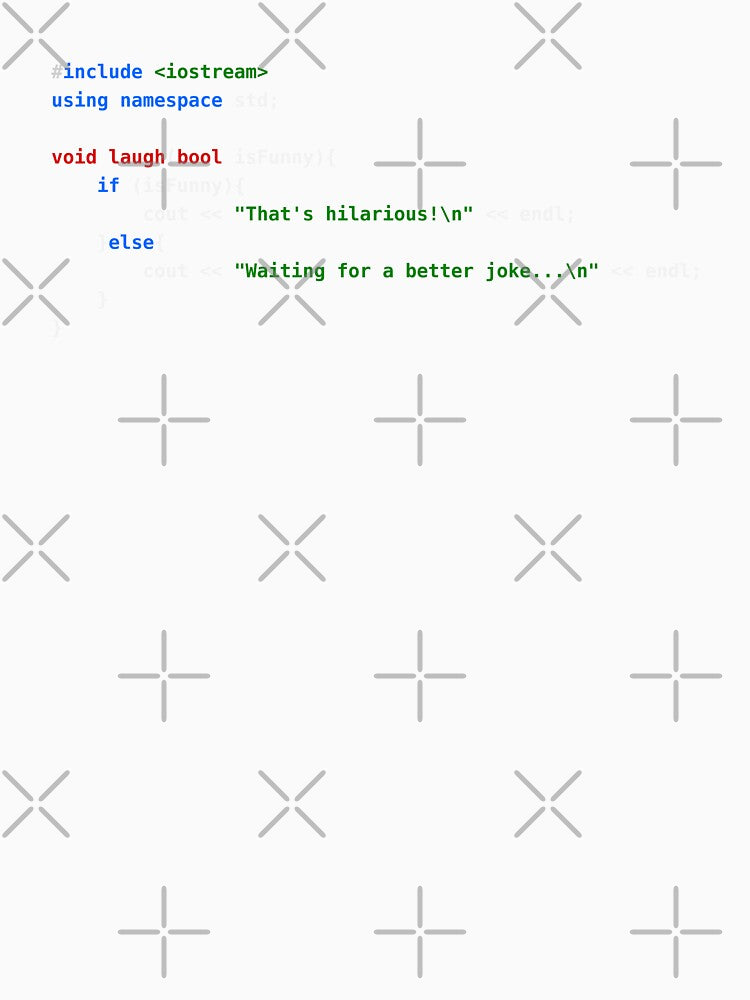 C++ Code Humor: Laugh or Wait for a Better Joke by WayOutWorks