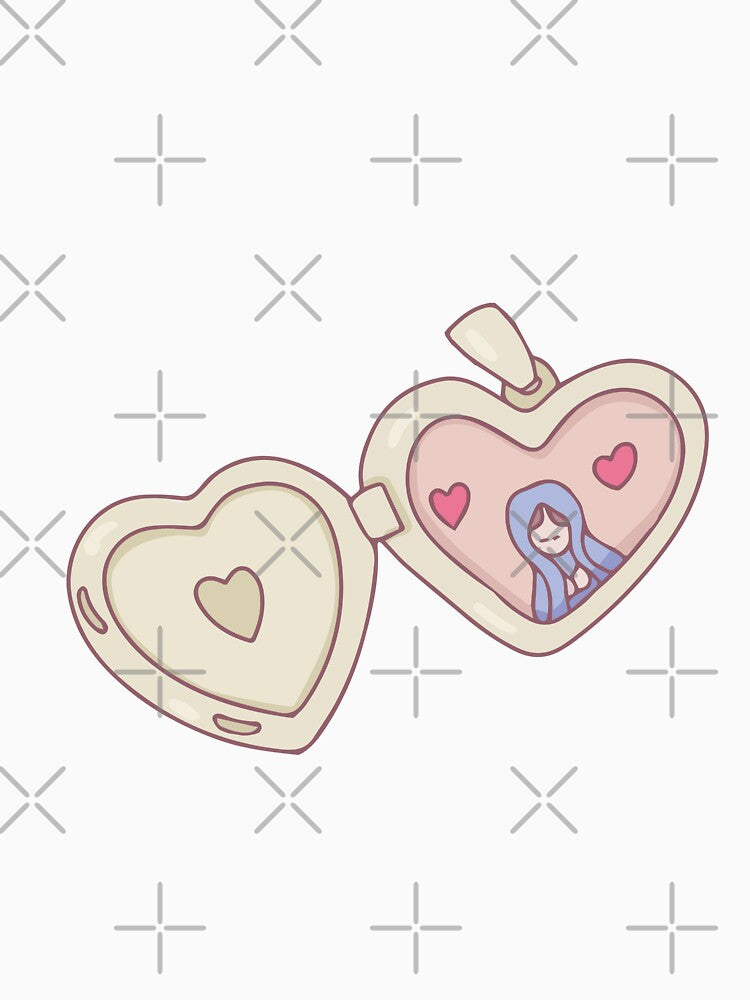 Sentimental Angel Locket by LenaAmsonia