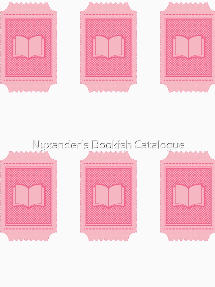 Pack of bookish stamps | Pink by Nyxander's Bookish Catalogue