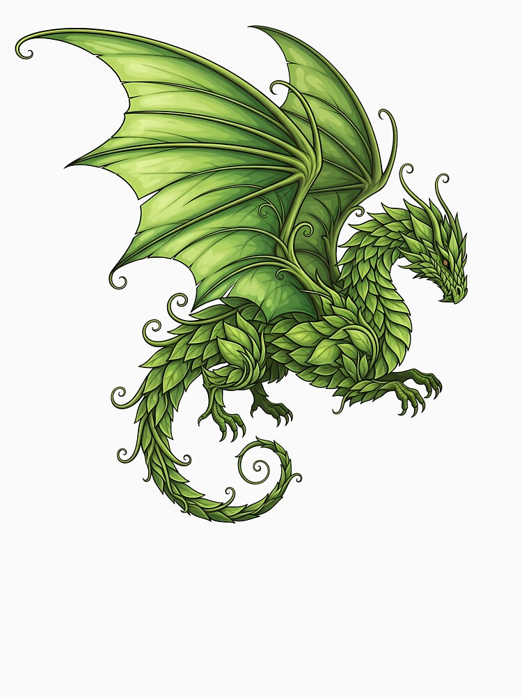 Nature Dragon by rendigart
