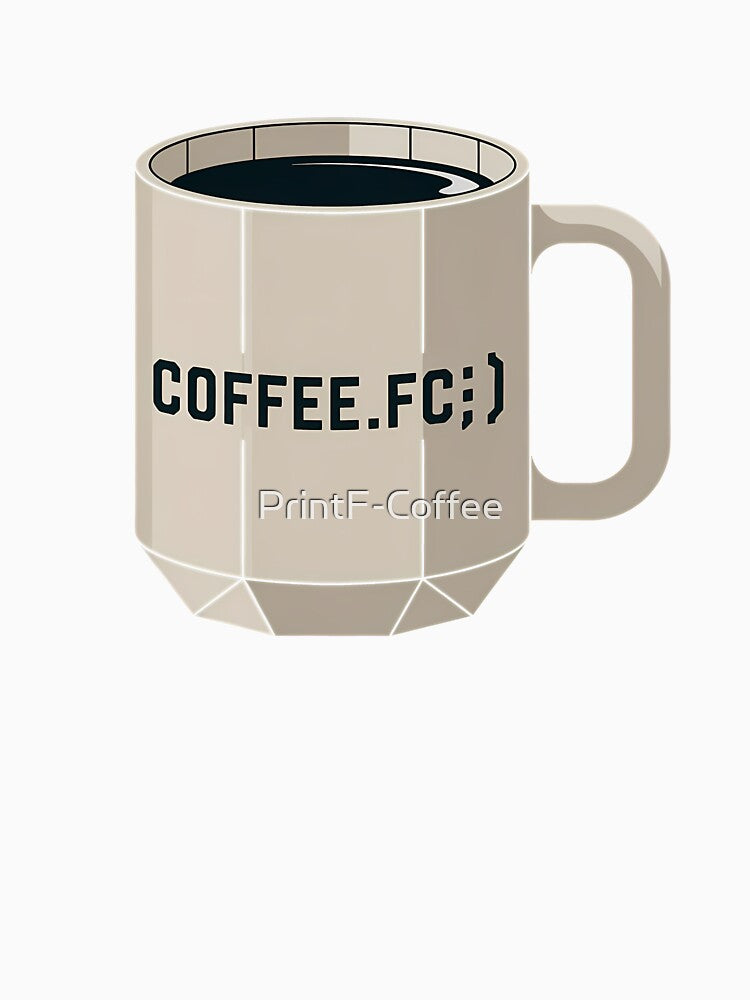 Coffee.FC Mug - Coding Humor Gift for Programmers by PrintF-Coffee